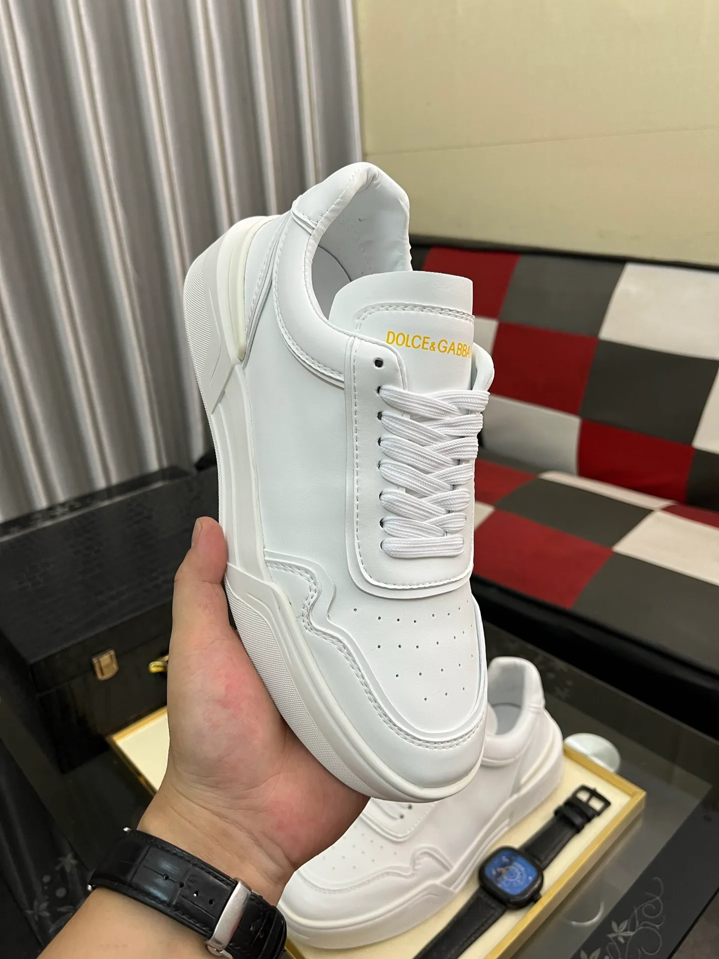 Men's shoes 💰480⌚️⌚️【DG～】couple casual shoes, on sale at the same time in 2025z cabinet 🔶Size: 36-46#️⃣ 🔷1 color🔜The upper is made of multi-material splicing➕Mesh lining, comfortable and breathable, sole: original comfortable, wear-resistant and non-slip outsole, ⚠️Real shot📱Photographed🎬The real thing is better📢📢📢